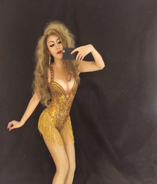 dj songbird sparkly gold tassel rhines bodysuit performance stage dance wear nightclub prom dancing costume one-piece outfit7865547, Black;red
dj songbird sparkly gold tassel rhines bodysuit performance stage dance wear nightclub prom dancing costume one-piece outfit7865547, Black;red