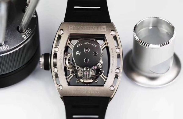 designer fantasic men wrist watch superb rm052 active tourbillon watches hkne high-end quality mechanical uhr ntpt all carbon fiber case mon, Slivery;brown
designer fantasic men wrist watch superb rm052 active tourbillon watches hkne high-end quality mechanical uhr ntpt all carbon fiber case mon, Slivery;brown