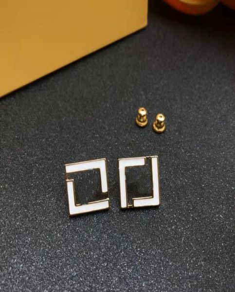 luxury designer fashion simple earrings ladies white ceramic earrings aretes orecchini for women party lovers gift6597214, Golden;silver
luxury designer fashion simple earrings ladies white ceramic earrings aretes orecchini for women party lovers gift6597214, Golden;silver