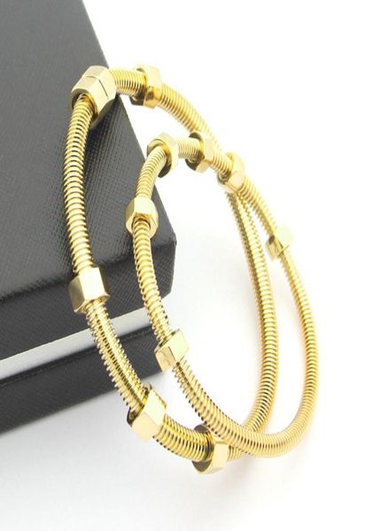 fashion brand 2017 the latest 6 screws bracelet titanium steel ladies male and female couple thread love braceletbanlge for women6666463, Black
fashion brand 2017 the latest 6 screws bracelet titanium steel ladies male and female couple thread love braceletbanlge for women6666463, Black