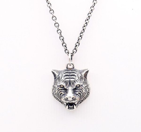 s925 silver tiger head necklace vintage gatto series tiger head pendant necklace hip hop men and women tiger head clavicle chain6206813
s925 silver tiger head necklace vintage gatto series tiger head pendant necklace hip hop men and women tiger head clavicle chain6206813