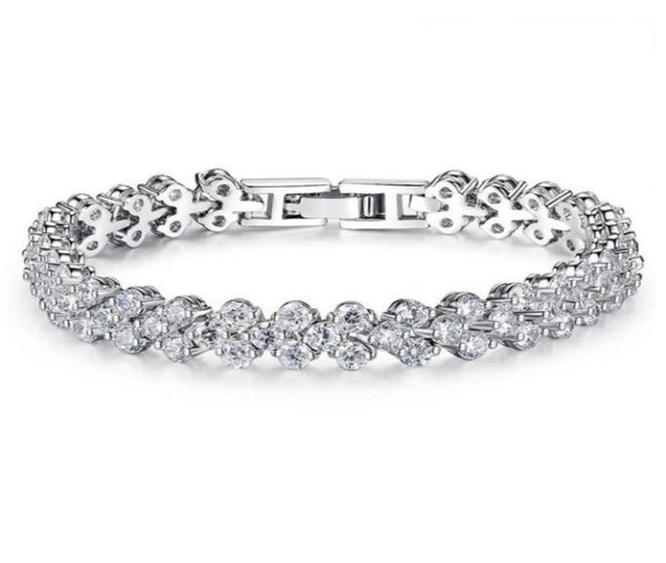 luxury austria shining crystal tennis bracelets genuine 925 sterling silver charms zircon diamond roman link bracelet jewelry 5 pc4716714, Black
luxury austria shining crystal tennis bracelets genuine 925 sterling silver charms zircon diamond roman link bracelet jewelry 5 pc4716714, Black