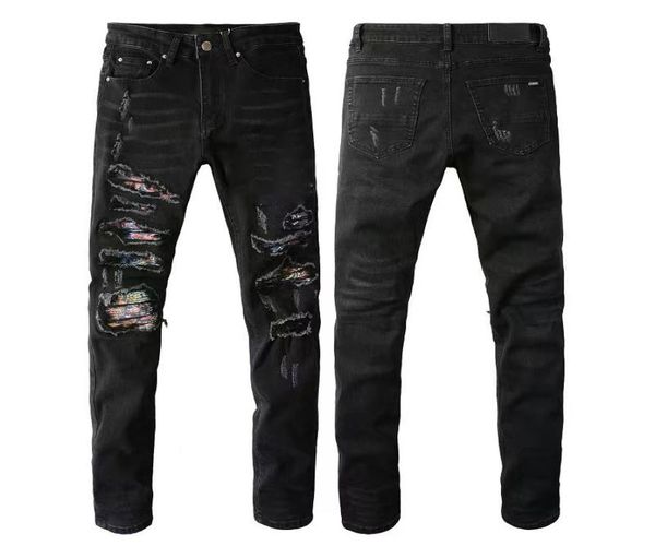 designer jeans holes jean men embroidery quilting ripped woman trendy brand fashion straight pants distrressed patchwork jeans for7098213, Blue
designer jeans holes jean men embroidery quilting ripped woman trendy brand fashion straight pants distrressed patchwork jeans for7098213, Blue