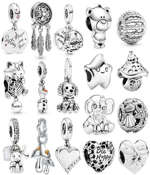 popular 925 sterling silver cute silver star cat elephant mushroom pendant for original charm bracelet ladies jewelry7782005, Bronze;silver
popular 925 sterling silver cute silver star cat elephant mushroom pendant for original charm bracelet ladies jewelry7782005, Bronze;silver