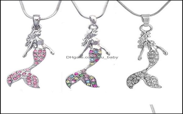 pendant necklaces crystal necklace rhinestone mermaid statement for women girl jewelry fashion sweater acces baby dhgxs4825093, Silver
pendant necklaces crystal necklace rhinestone mermaid statement for women girl jewelry fashion sweater acces baby dhgxs4825093, Silver