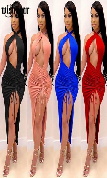 hollow out maxi dresses fashion autumn backless women halter sleeveless side slit drawstring night club party casual9074065, Black;gray
hollow out maxi dresses fashion autumn backless women halter sleeveless side slit drawstring night club party casual9074065, Black;gray