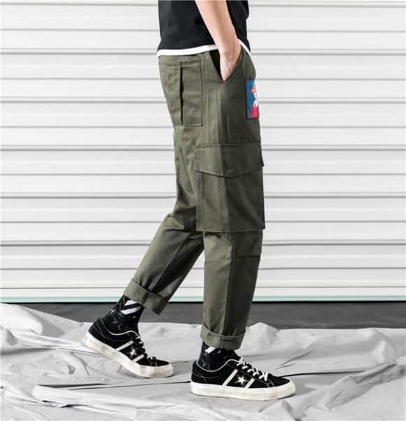 men039s pants pockets cargo harem pants mens casual joggers baggy ribbon tactical trousers harajuku streetwear hip hop pants3082711, Black
men039s pants pockets cargo harem pants mens casual joggers baggy ribbon tactical trousers harajuku streetwear hip hop pants3082711, Black