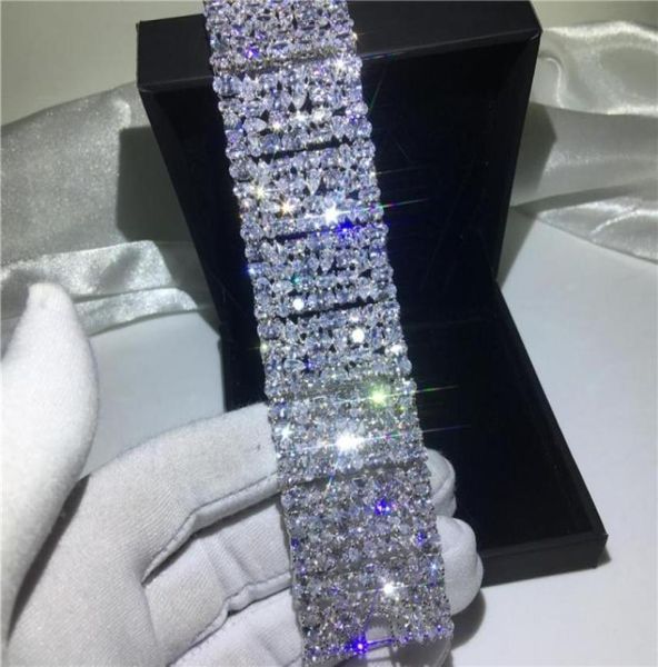 vecalon luxury lady big bracelet diamond white gold filled engagement wedding bracelet for women bridal jewelry68640939516099, Black
vecalon luxury lady big bracelet diamond white gold filled engagement wedding bracelet for women bridal jewelry68640939516099, Black