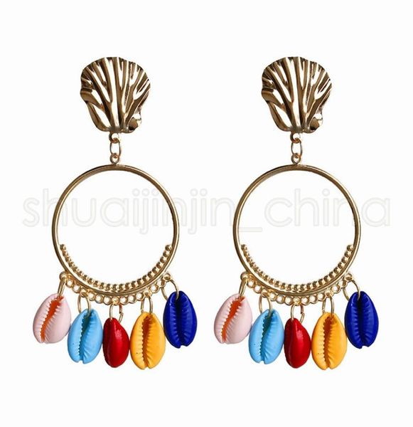 colorful seashell dangle drop earrings women cute circle statement bohemian shell earrings retro lady beach jewelry party gift dda8683440, Golden
colorful seashell dangle drop earrings women cute circle statement bohemian shell earrings retro lady beach jewelry party gift dda8683440, Golden