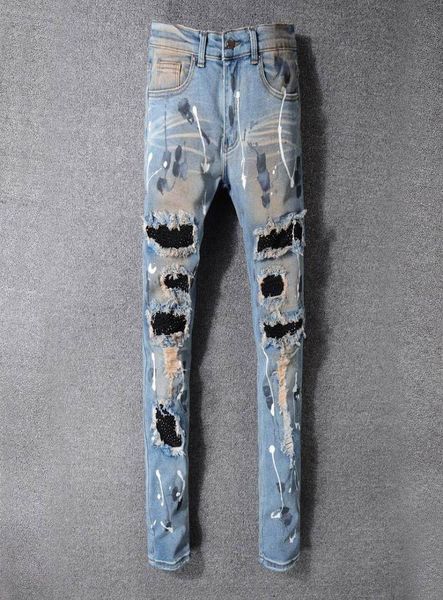 famous mens stylist jeans slim fit mens skinny jeans men women motorcycle biker hip hop distressed ripped jeans pants3638811, Blue
famous mens stylist jeans slim fit mens skinny jeans men women motorcycle biker hip hop distressed ripped jeans pants3638811, Blue