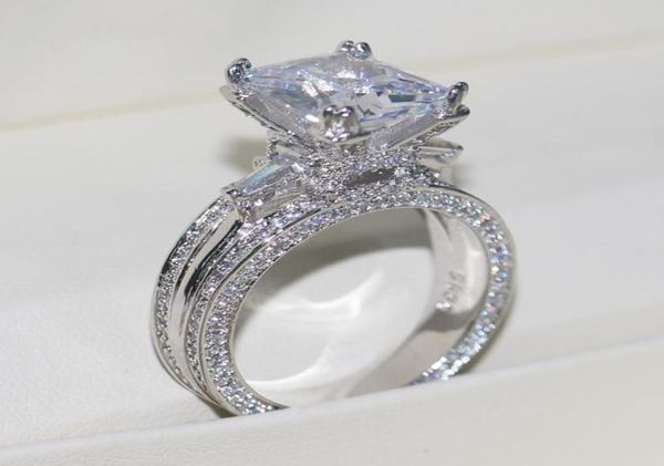 vecalon women big jewelry ring princess cut 10ct diamond stone 300pcs cz 925 sterling silver engagement wedding ring gift5025582, Slivery;golden
vecalon women big jewelry ring princess cut 10ct diamond stone 300pcs cz 925 sterling silver engagement wedding ring gift5025582, Slivery;golden