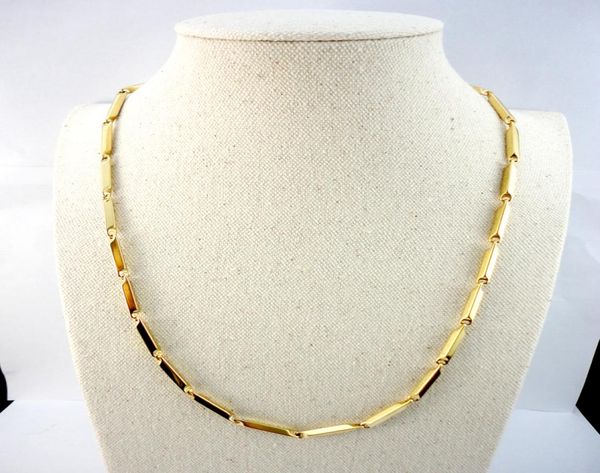 2206 inch bamboo new gold stainless steel chain 56cm diameter 38mm never fade necklaces for women fashion jewelry lr5283062597, Silver
2206 inch bamboo new gold stainless steel chain 56cm diameter 38mm never fade necklaces for women fashion jewelry lr5283062597, Silver