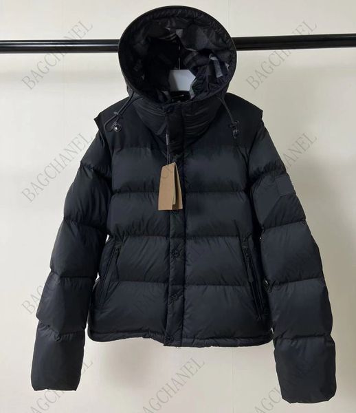 men women down jacket designer parkas vest winter mens coat warm cotton padded jacket sleeve detachable vest coat, Black;brown
men women down jacket designer parkas vest winter mens coat warm cotton padded jacket sleeve detachable vest coat, Black;brown