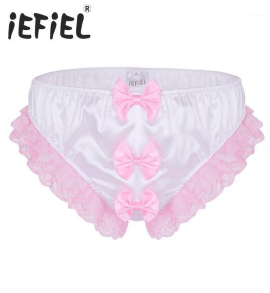 new arrival mens male lingerie shiny ruffles floral lace three big bows sissy stretchy briefs underwear triangle panties brief19834848, Black;white
new arrival mens male lingerie shiny ruffles floral lace three big bows sissy stretchy briefs underwear triangle panties brief19834848, Black;white