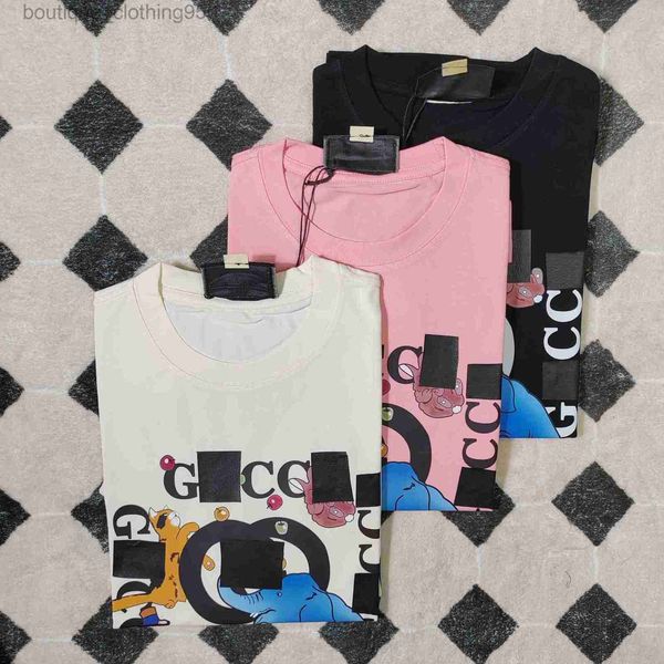 mens women designers t shirt loose new cartoon block elephant print pure cotton loose short sleeved t, White;black
mens women designers t shirt loose new cartoon block elephant print pure cotton loose short sleeved t, White;black