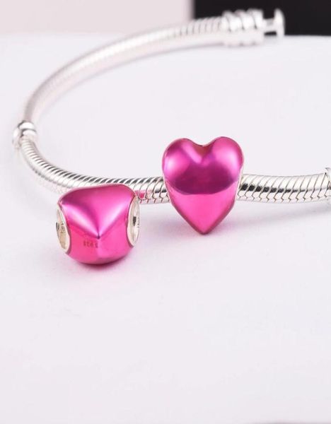 authentic 925 sterling silver charm metallic pink purple red heart charms fit p style beads for bracelet diy making jewelry 799291c02 799291, Black
authentic 925 sterling silver charm metallic pink purple red heart charms fit p style beads for bracelet diy making jewelry 799291c02 799291, Black