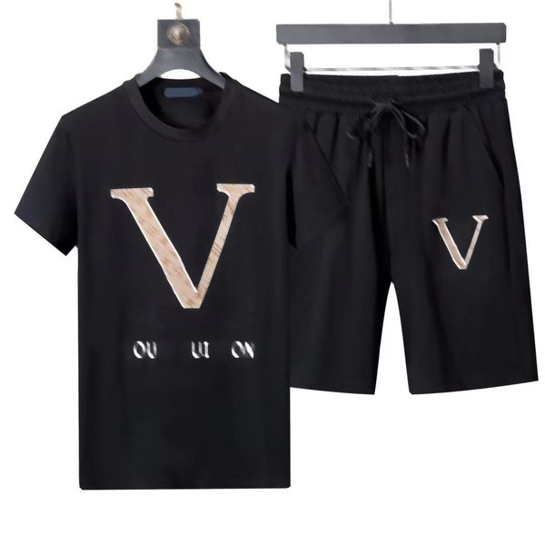 men's tracksuits t shirt sets luxury designers embroidered letter fashion sportswear suit men clothes summer running wear t-shirt short, Gray
men's tracksuits t shirt sets luxury designers embroidered letter fashion sportswear suit men clothes summer running wear t-shirt short, Gray