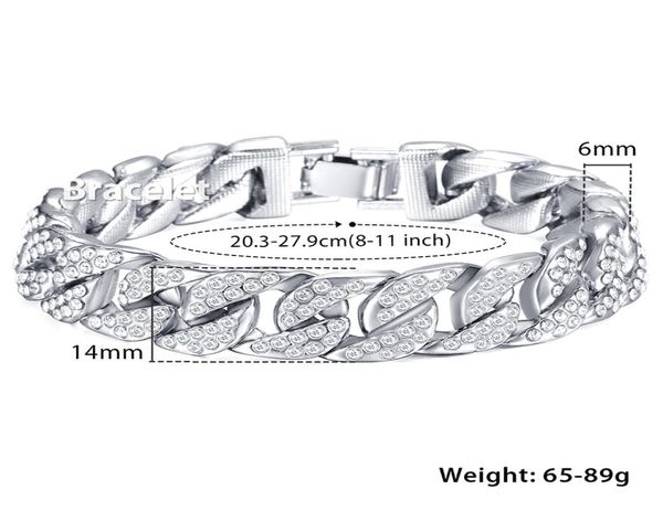 men039s bracelet hip hop miami curb cuban link chain iced out cz silver gold bracelets for male jewelry drop 14mm kgb401780511, Golden;silver
men039s bracelet hip hop miami curb cuban link chain iced out cz silver gold bracelets for male jewelry drop 14mm kgb401780511, Golden;silver