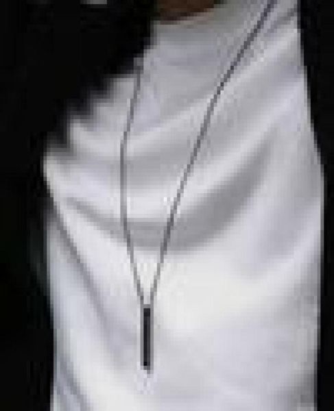 classic rectangle necklace men stainless steel black color cuban chain for men jewelry gift3751888, Silver
classic rectangle necklace men stainless steel black color cuban chain for men jewelry gift3751888, Silver