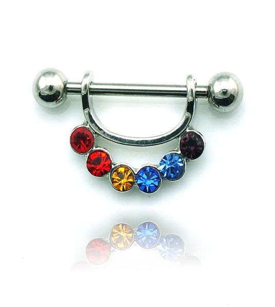 brand new fashion nipple rings 316l stainless steel barbell multicolor rhinestone body piercing jewelry whole rhk11372887353, Silver
brand new fashion nipple rings 316l stainless steel barbell multicolor rhinestone body piercing jewelry whole rhk11372887353, Silver