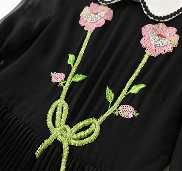 fashionmilan runway dress 2017 black peter pan collar long sleeves sheer mesh tiger head floral embroidery sequins women dress dh8286501 
fashionmilan runway dress 2017 black peter pan collar long sleeves sheer mesh tiger head floral embroidery sequins women dress dh8286501
