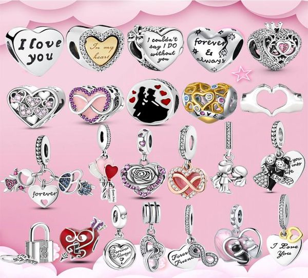 925 sterling silver pendant charms for p original box infinite love heart wedding anniversary european bead charms bracelet necklace8405976, Bronze;silver
925 sterling silver pendant charms for p original box infinite love heart wedding anniversary european bead charms bracelet necklace8405976, Bronze;silver
