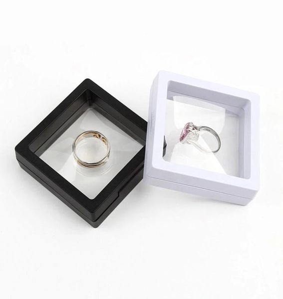 pe film jewelry storage box 3d packaging case gemstone stand floating frame membrane ring earrings necklace display holder4541089, Black;white
pe film jewelry storage box 3d packaging case gemstone stand floating frame membrane ring earrings necklace display holder4541089, Black;white
