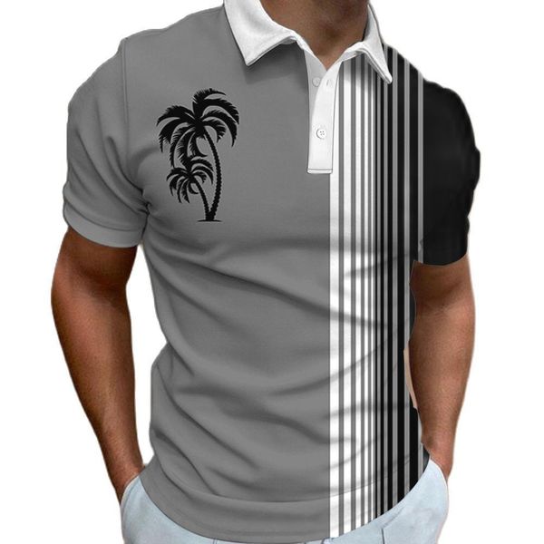 men's polos summer men s short sleeved polo shirt 3d printing coconut tree pattern fashion daily street casual oversized male poloshirt, White;black
men's polos summer men s short sleeved polo shirt 3d printing coconut tree pattern fashion daily street casual oversized male poloshirt, White;black