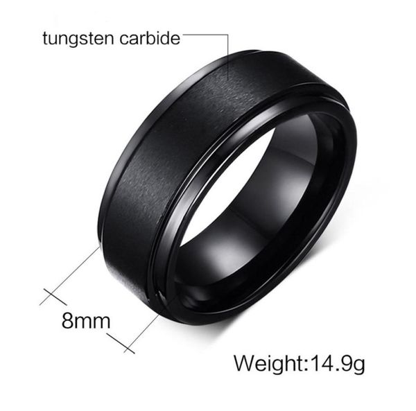 wedding ring 8mm classic comfort fit mens black tungsten carbide wedding band ring ring in usa and europe7388033, Slivery;golden
wedding ring 8mm classic comfort fit mens black tungsten carbide wedding band ring ring in usa and europe7388033, Slivery;golden