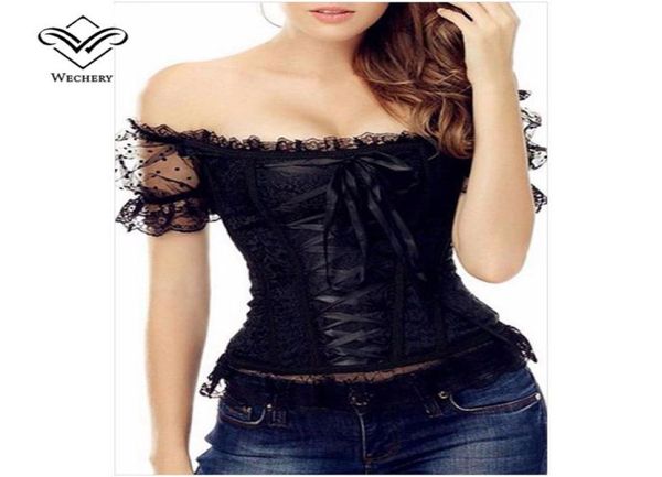 lace corset waist trainer steampunk corsets and bustiers lingerie gothic clothing party wear3686755, Black;white
lace corset waist trainer steampunk corsets and bustiers lingerie gothic clothing party wear3686755, Black;white