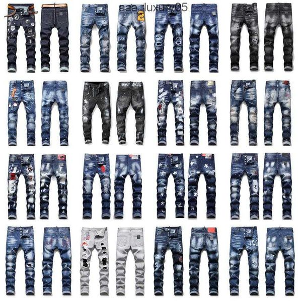 mens jeans loose print designer pants denim pants men badge rips stretch black fashion slim fit washed motocycle uomo hip hop dsquare d2 dsq, Blue
mens jeans loose print designer pants denim pants men badge rips stretch black fashion slim fit washed motocycle uomo hip hop dsquare d2 dsq, Blue