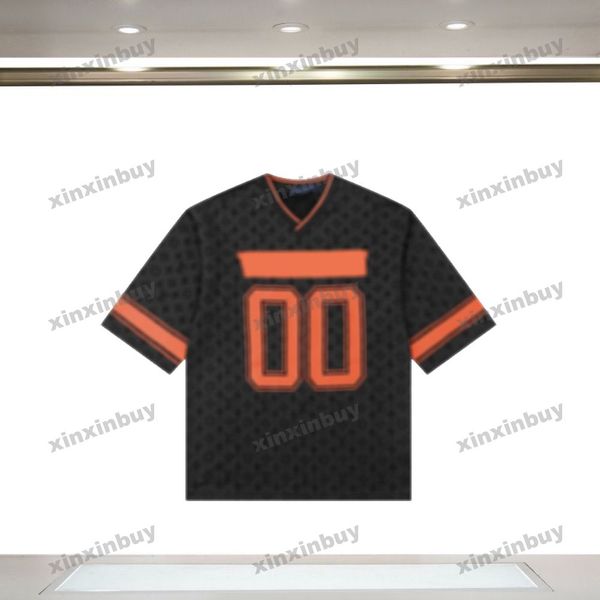 xinxinbuy men designer tee t shirt 23ss paris 00 letter jacquard fabric cotton v-neck short sleeve cotton women black blue s-2xl, Black;brown
xinxinbuy men designer tee t shirt 23ss paris 00 letter jacquard fabric cotton v-neck short sleeve cotton women black blue s-2xl, Black;brown