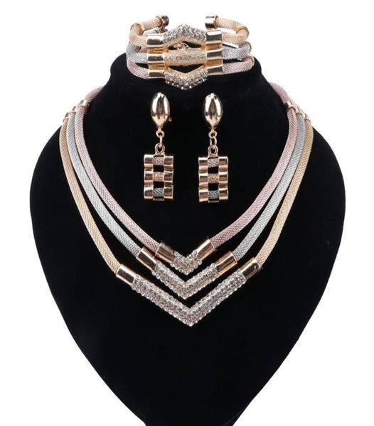 mixed color pendant bridal necklace earrings bracelet ring for women jewelry sets gold color wedding accessories7749580, Slivery;golden
mixed color pendant bridal necklace earrings bracelet ring for women jewelry sets gold color wedding accessories7749580, Slivery;golden