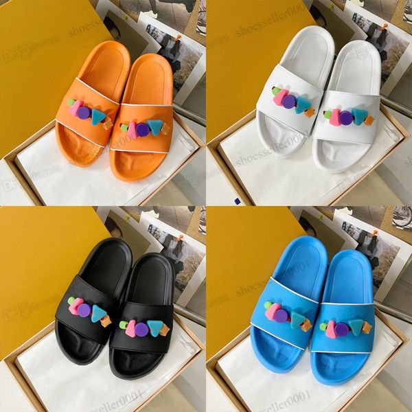 designer waterfront monograms slippers for men women diy love letters multi colours flat rubber sliders black white green emboss sandals cla
designer waterfront monograms slippers for men women diy love letters multi colours flat rubber sliders black white green emboss sandals cla