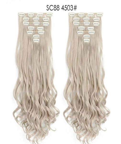 7pcsset 130g synthetic clip in on hair extension ponytails 22inch curly high temperature fiber hairpieces more colors optional6828795, Black;brown
7pcsset 130g synthetic clip in on hair extension ponytails 22inch curly high temperature fiber hairpieces more colors optional6828795, Black;brown