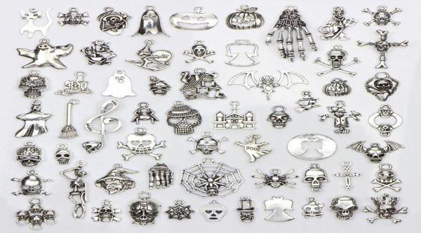assorted 60 designs halloween charms skull skeleton hand spider bat ghost witch pendants diy jewelry making 60pcsbag6447597, Black
assorted 60 designs halloween charms skull skeleton hand spider bat ghost witch pendants diy jewelry making 60pcsbag6447597, Black