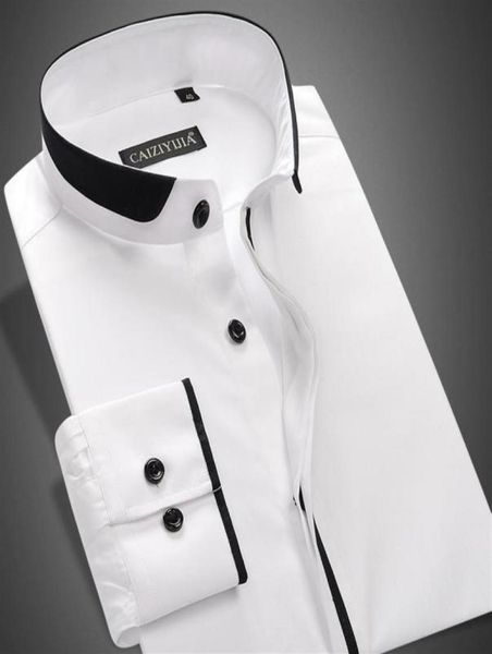 whole2020 fashion mandarin collar men dress shirt long sleeve solid party white black male casual shirts plus size24421546906
whole2020 fashion mandarin collar men dress shirt long sleeve solid party white black male casual shirts plus size24421546906