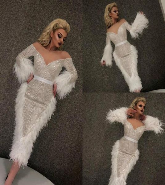 2019 white feather cocktail dresses off the shoulder tea length prom illusion evening gowns party wear custom made plus size forma8483322, Black;red
2019 white feather cocktail dresses off the shoulder tea length prom illusion evening gowns party wear custom made plus size forma8483322, Black;red