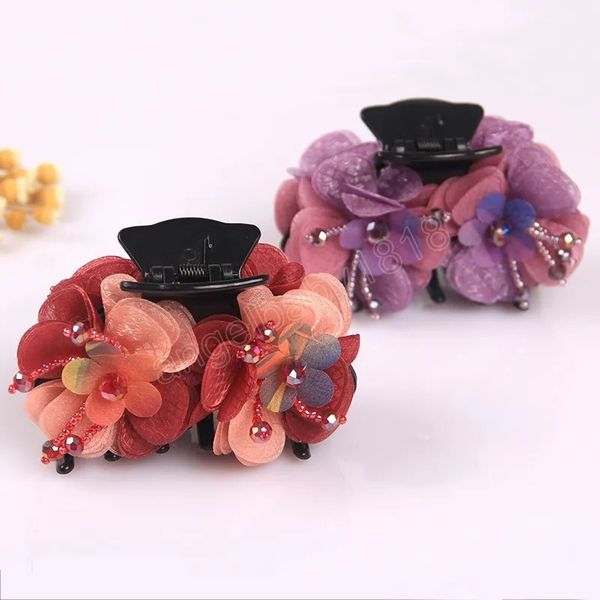 barrettes large grip ponytail clip head flower ornament flower fabric hairstyle accessories headdress hair claw clip, Slivery;white
barrettes large grip ponytail clip head flower ornament flower fabric hairstyle accessories headdress hair claw clip, Slivery;white