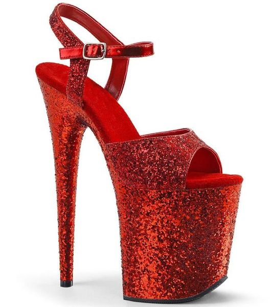 2023 women fashione shining platform stiletto heels/high-heeled pole dance model runway shoes 20cm heels, Black
2023 women fashione shining platform stiletto heels/high-heeled pole dance model runway shoes 20cm heels, Black