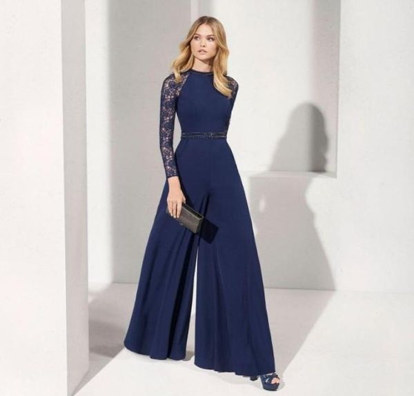 dark navy lace jumpsuit long sleeves evening dresses jewel neck beaded prom gowns floor length chiffon formal dress6714494, Black;red
dark navy lace jumpsuit long sleeves evening dresses jewel neck beaded prom gowns floor length chiffon formal dress6714494, Black;red