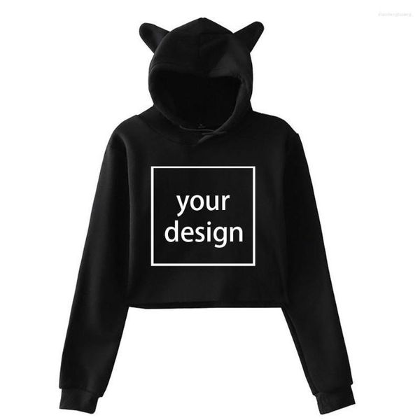 women's hoodies diy pattern customization girl cute cropped sweatshirt women thin sweater streetwear harajuku y2k top, Black
women's hoodies diy pattern customization girl cute cropped sweatshirt women thin sweater streetwear harajuku y2k top, Black