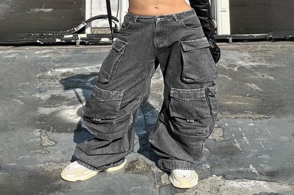 women039s jeans cargo pants vintage street distressed wash baggy clothing casual wide leg high waisted woman 2302099542760, Blue
women039s jeans cargo pants vintage street distressed wash baggy clothing casual wide leg high waisted woman 2302099542760, Blue