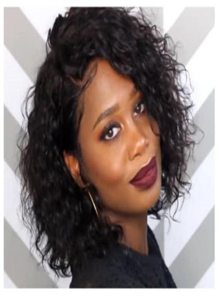 human hair curly short bob wig front lace wig with baby hair 150 density for black woman3309465, Black;brown
human hair curly short bob wig front lace wig with baby hair 150 density for black woman3309465, Black;brown