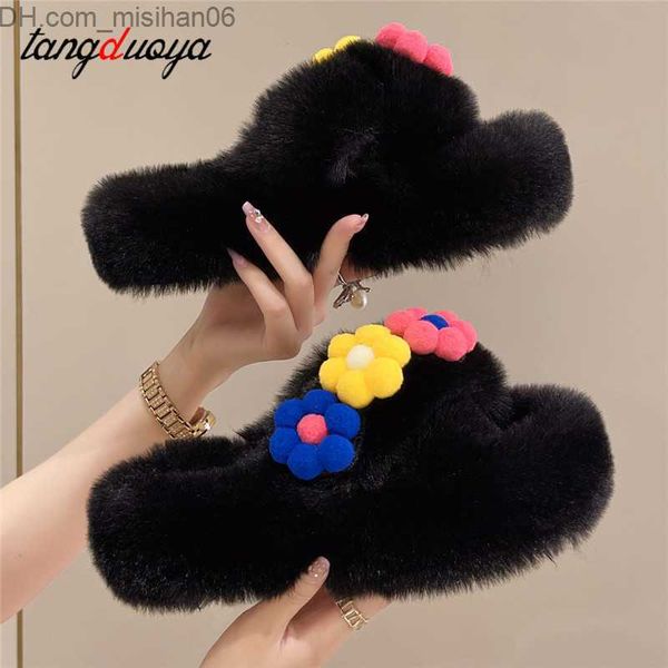 slippers winter fluffy raccoon fur slider women's artificial fur flip flat fur slider outdoor indoor flower slider women's platfor, Black
slippers winter fluffy raccoon fur slider women's artificial fur flip flat fur slider outdoor indoor flower slider women's platfor, Black