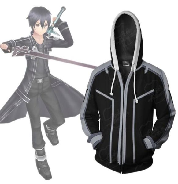 asian size japan anime sword art online kirito cosplay costume 3d long sleeve zipper coat jacket hoodie2745401, Black
asian size japan anime sword art online kirito cosplay costume 3d long sleeve zipper coat jacket hoodie2745401, Black