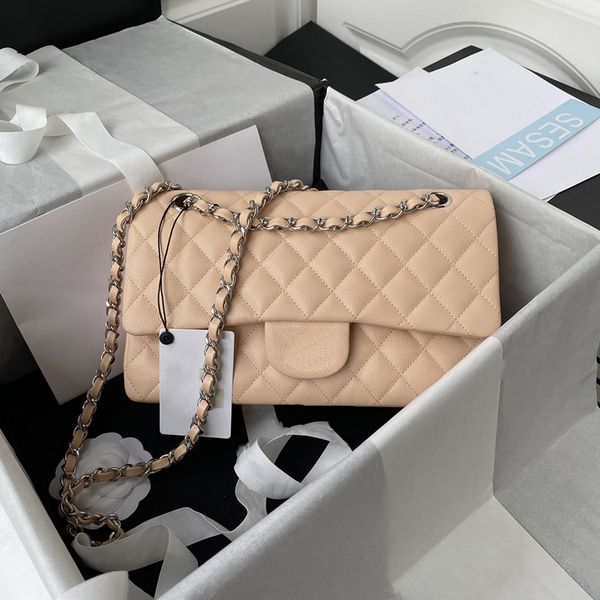 women shoulder bag luxury designer flap bags black white genuine leather 25.5cm fashion lady dress weedding party purse with box
women shoulder bag luxury designer flap bags black white genuine leather 25.5cm fashion lady dress weedding party purse with box