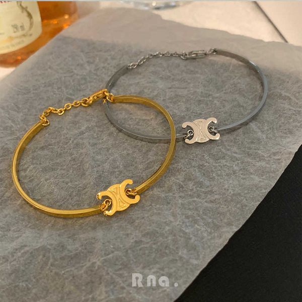 2023 summer new triumphal arch ins small design french luxury simple bracelet handicraft, Golden;silver
2023 summer new triumphal arch ins small design french luxury simple bracelet handicraft, Golden;silver