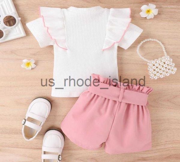 t-shirts clothing sets designer summer baby outfits clothes for kids girl bow short-sleeved ruffled t-shirts shorts 2pcs toddler boutique x, Blue
t-shirts clothing sets designer summer baby outfits clothes for kids girl bow short-sleeved ruffled t-shirts shorts 2pcs toddler boutique x, Blue