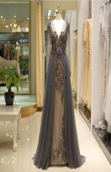 2019 long sleeves dark gray vneck formal evening dresses beading aline prom dress long elegant formal mother of bride dresses 807037685, Black;red
2019 long sleeves dark gray vneck formal evening dresses beading aline prom dress long elegant formal mother of bride dresses 807037685, Black;red